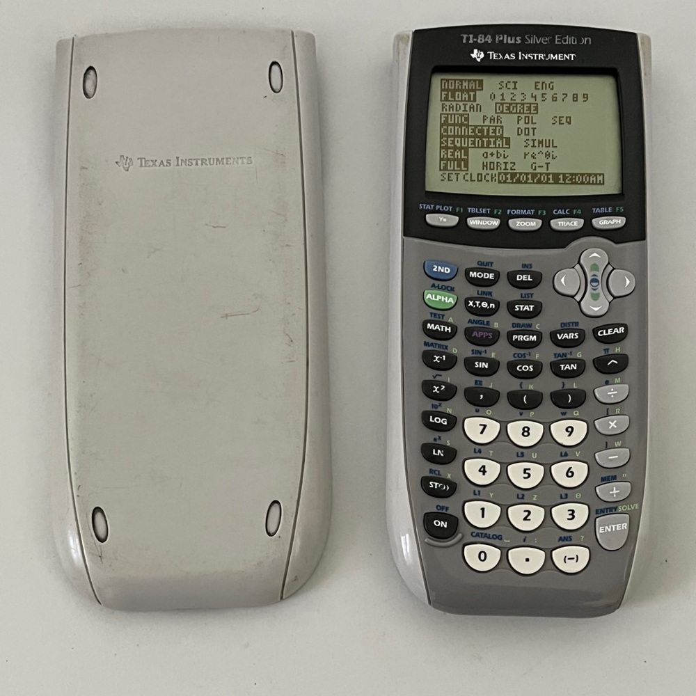 Texas Instruments TI-84 Plus Silver Edition Calculator